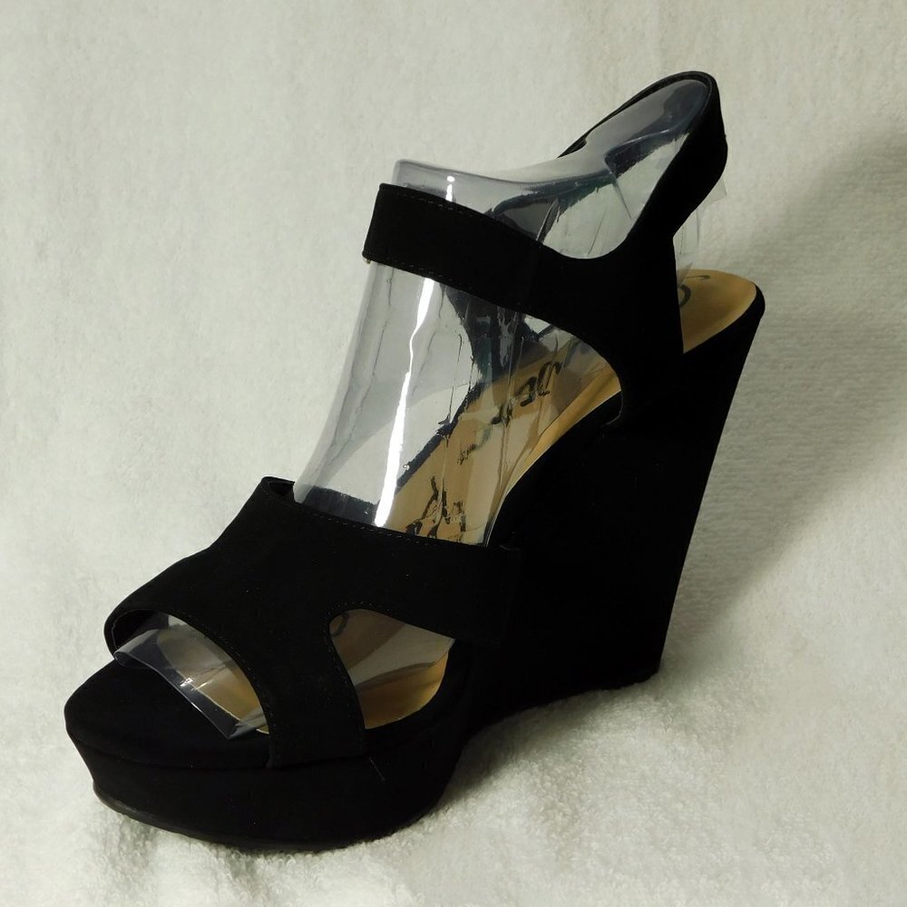 W436 American Rag Rochelle Platform Sandals 9 M - Picture 2 of 5
